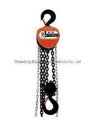 Hand Chain Hoist with Hook 1 Ton Load Capacity