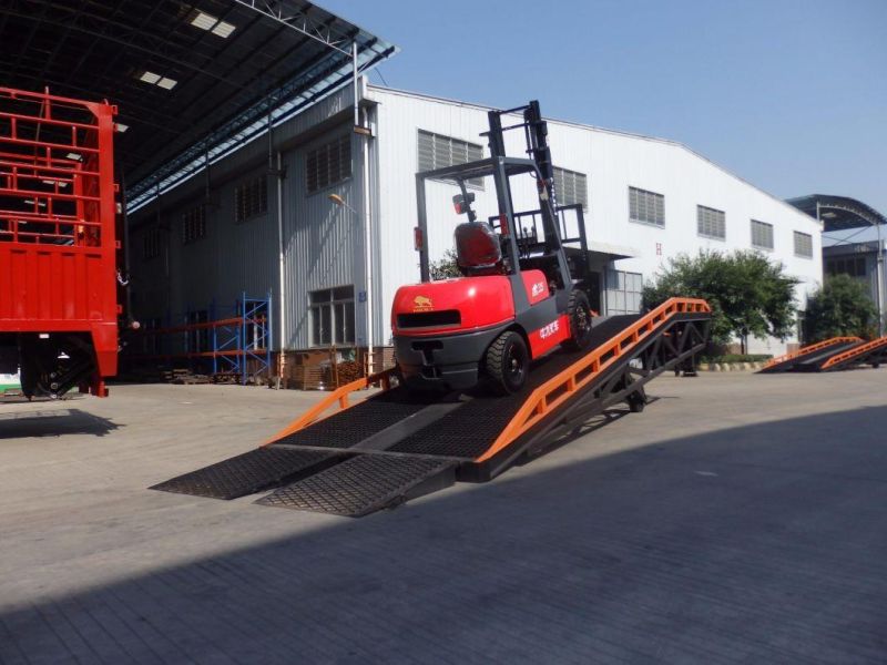 Mobile Loading Ramp with Load Capacity 10 Tons