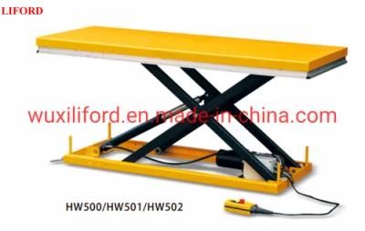 Lifting Table Hydraulic Scissor Lift Customized Large Table Size