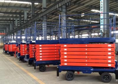 Hydraulic Manual Electric Mobile Scissor Lifts