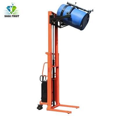 Factory Semi Electric Oil Drum Small Lift Crane with CE