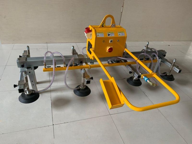 CE Battery Pneumatic Vacuum Lift Suction Cups Glass Lifter for Glass Workshop
