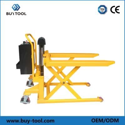 Electric High Lift Pallet Trucks with Long Forks