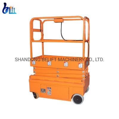 CE 3.9m 300kg Small Scissor Lift Jack Lift for Sale