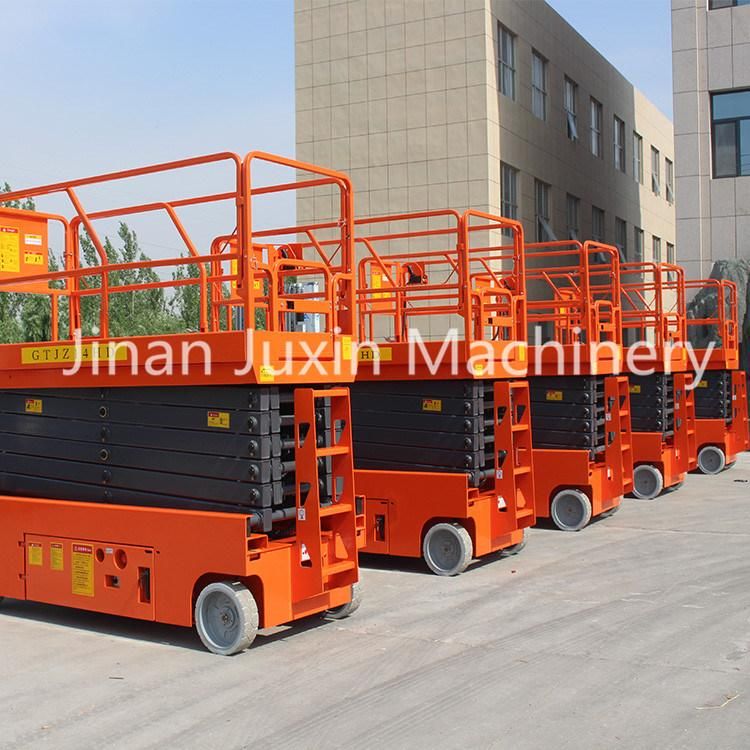 Aerial Work Platform Self Propelled Electric Heated Scissors Lift
