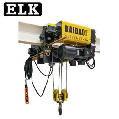 Dual Speed Compact 25 Ton Electric Wire Rope Hoist with Trolley