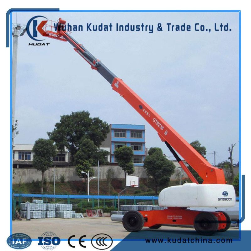 Gtbz32 Self-Propelled Hydraulic Telescopic Boom Lift with Yama Engine