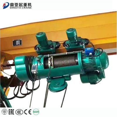 Dy Customized 3ton 12m 220V Electric Wire Rope Crane Hoist