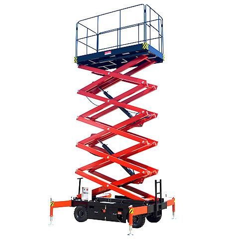 Electric Manlift Electric Scissor Lift for Sale Atlas Scissor Liftunbelt Scissor Lift Small Electric Platform Liftused Electric Scissor Lift for Sale