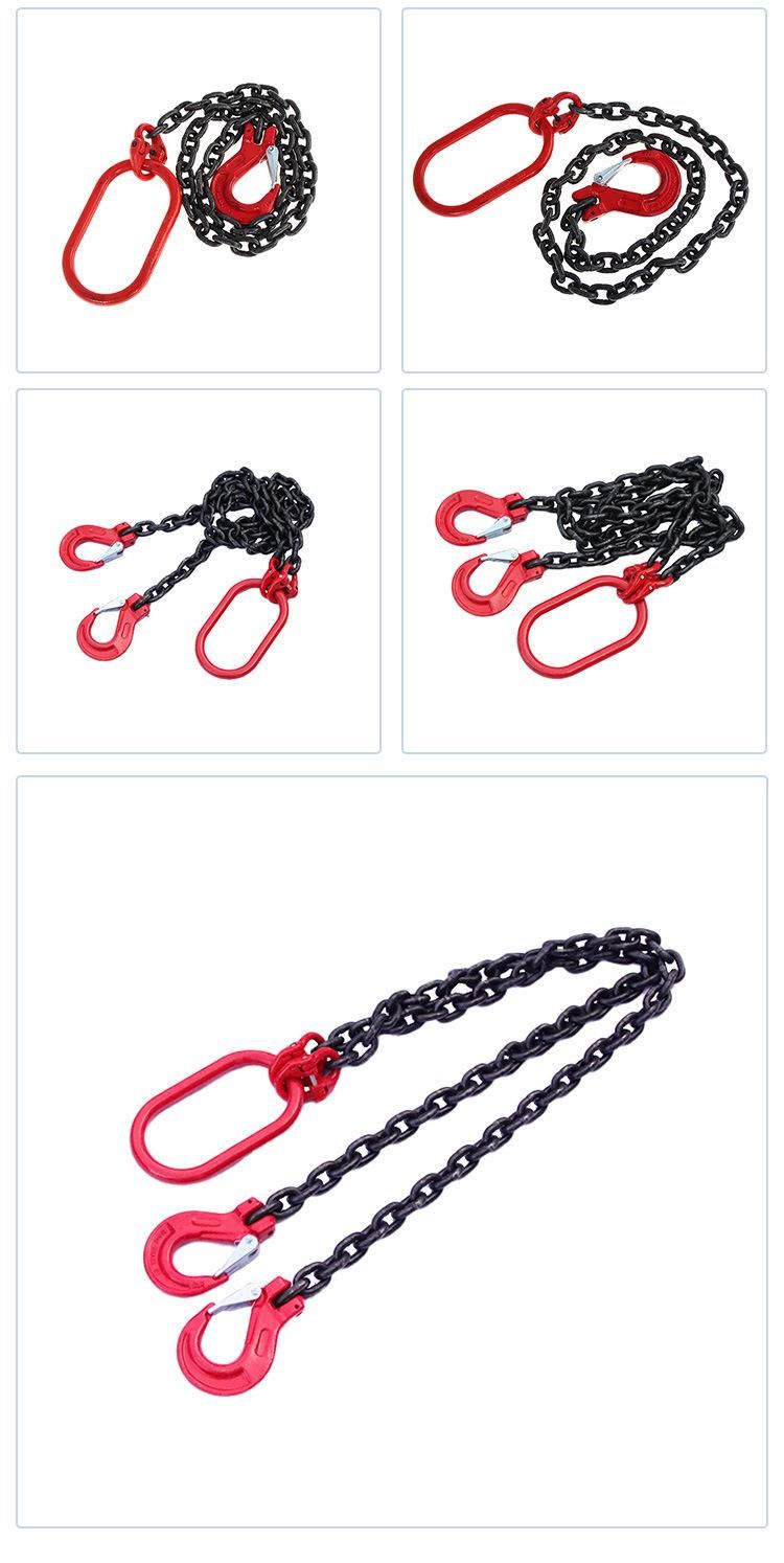 Welded G80 Two Legs Chain Sling for Lifty Device