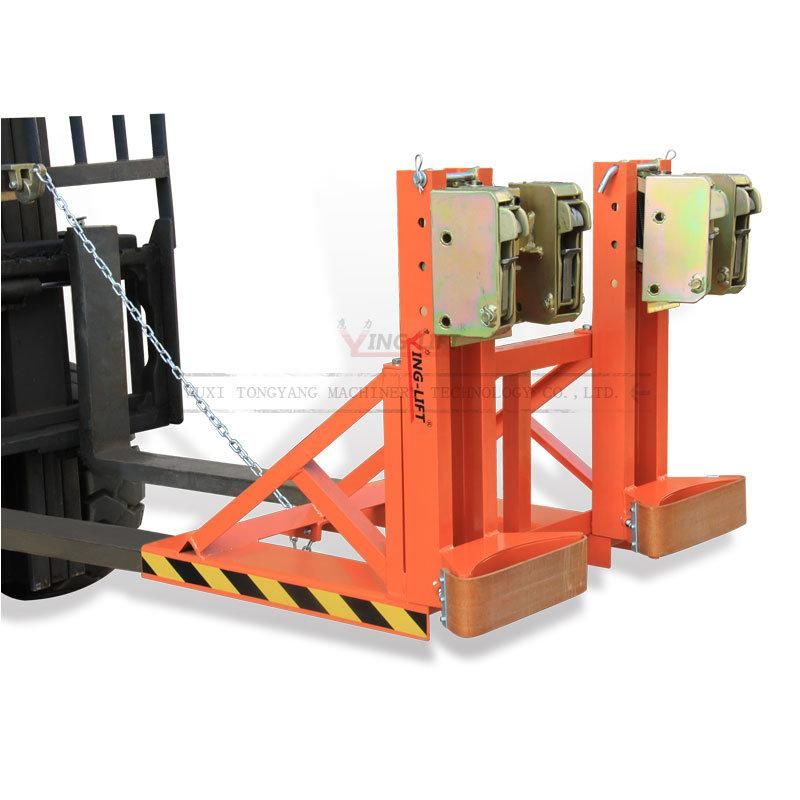 1000kg Capacity Gator Grip Forklift Drum Grab with Single & Double Grippers, Drum Handling Equipment