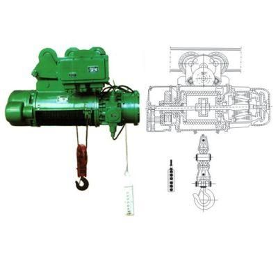 Construction Lifting Electric Wire Rope Motor Hoist