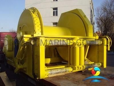 Marine Electric Single Drum Towing Winch for Vessel