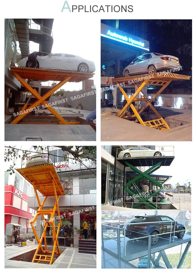 4000kg High Quality Static Vehicle Lift Car Stereo Garage