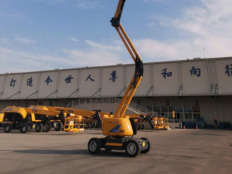 Chinese Official 16m Articulated Mobile Elevating Work Platform Xga16