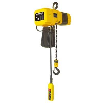 100 500 1500kg 2 Ton Battery Powered Electric Chain Hoist Hand Pulley Block