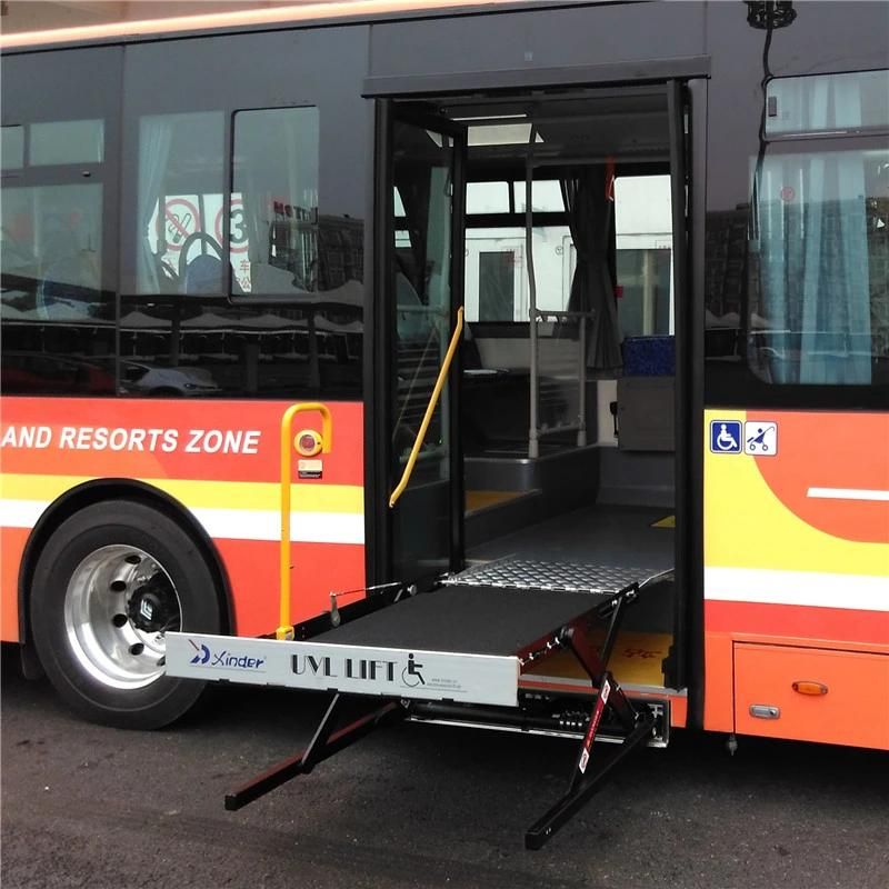 CE Electrical & Hydraulic Wheelchair Lift for Bus Platform (WL-UVL-700)