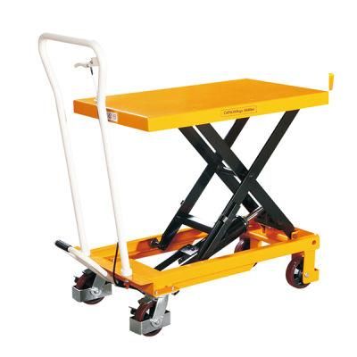 Mobile Manual Scissor Lift Table