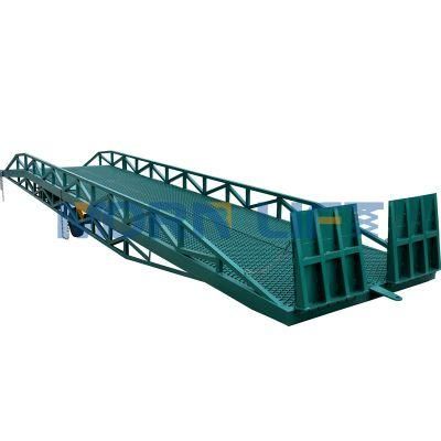 Portable Dock Ramp Mobile Loading Yard Ramp for Sale