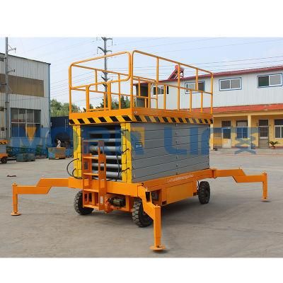Electric Hydraulic Scissor Lift Table Small Two Man Lifts