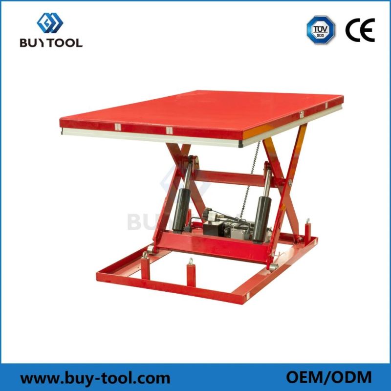 Scissor Lift Table 4000 Lbs Capacity 72 Inch Length X 48 Inch Width