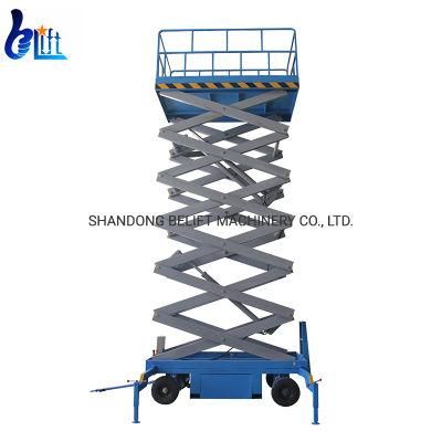 Wholesale Retail Semi Electric Mobile Scissor Lift for Sale