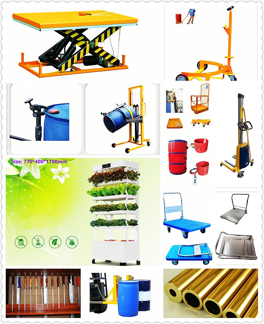 China Factory Supplier 1000lbs Manual Drum Lifter/Stacker Da450
