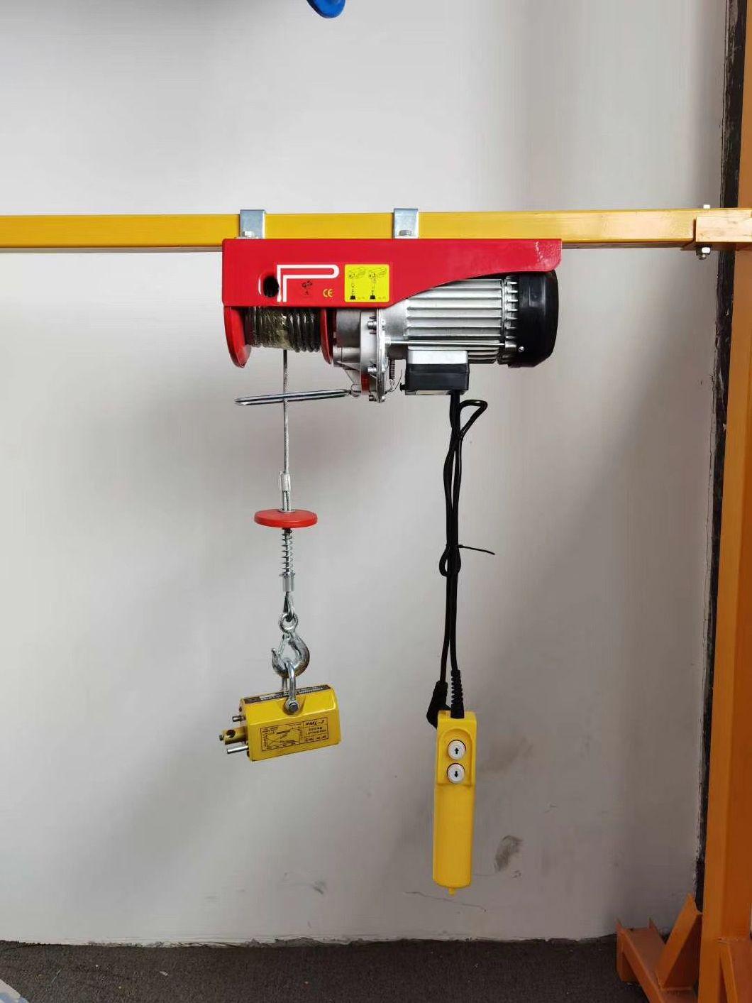 1000kg Electric Wire Rope Hoist Crane Hoist Lifting Electrical Electric Hoist for Overhead Bridge Crane Electric Wire Rope Hoist Electric Block