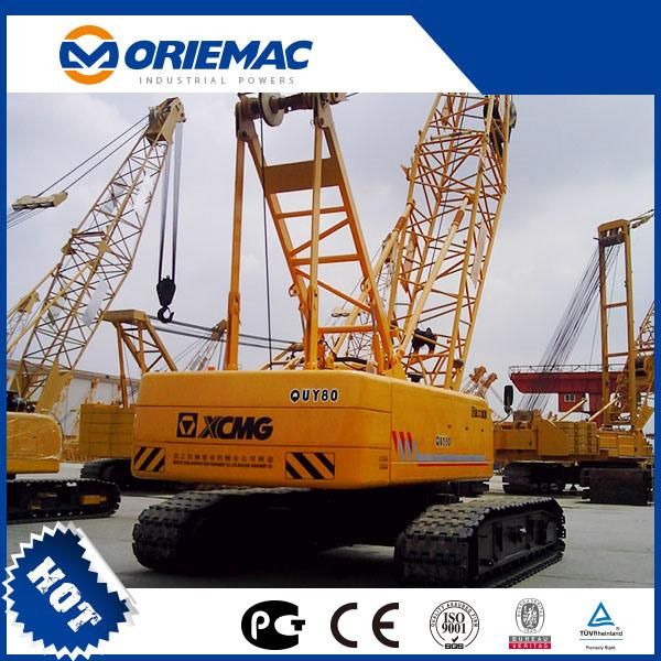 High Quality Oriemac 75 Ton Crawler Crane Quy75