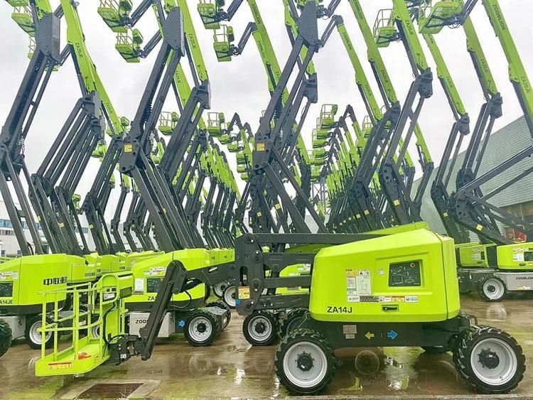 Zoomlion Articulating Boom Lift 14m Platform with CE (ZA14J)