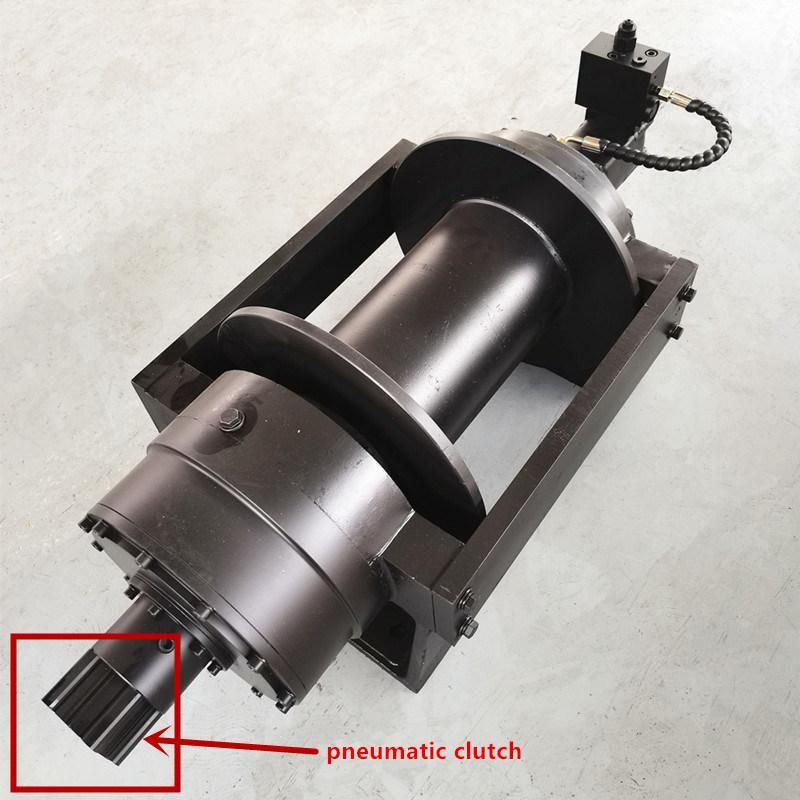 High Quality 15 Ton Hydraulic Wire Rope Pulling Winch DJ15