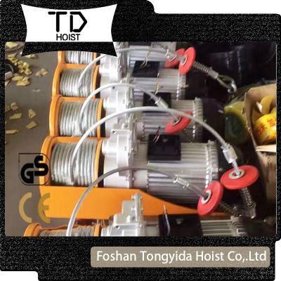 PA Mini Electric Motor Wire Rope Lift Hoist PA200 PA300 PA400 PA500 PA600 PA800 PA1000