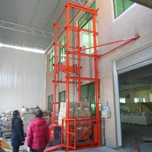 Commercial Electric Hydraulic Wall Mounted Cargo Lifts for Warehouse