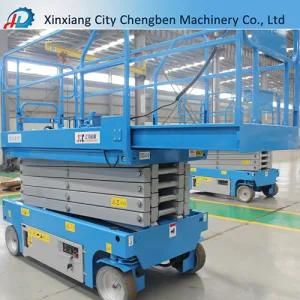 Electric Scissor Lifting Designed Mobile Hydraulic Lift Platform