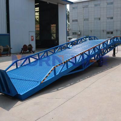 China 8000kg Morn CE, ISO Forklift Loading Unloading Mobile Container Ramp with Cheap Price