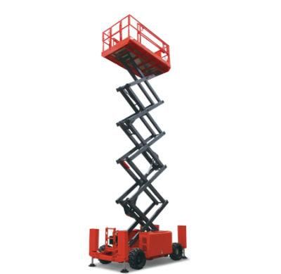High Quality Full Electric Scissor Lift with 10m Lift Height