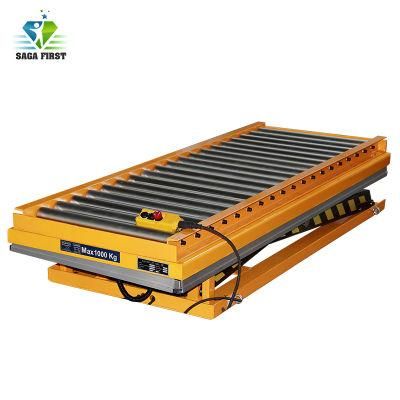 Workshop Equipment Roller Lifter Lift Table for Plywood