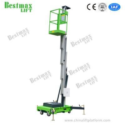 Ce Certified Aluminum Aerial Work Platform with 6m Platform Height