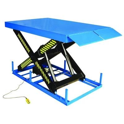 Electric Hydraulic Scissor Dock Lift Leveler for Forklift Truck