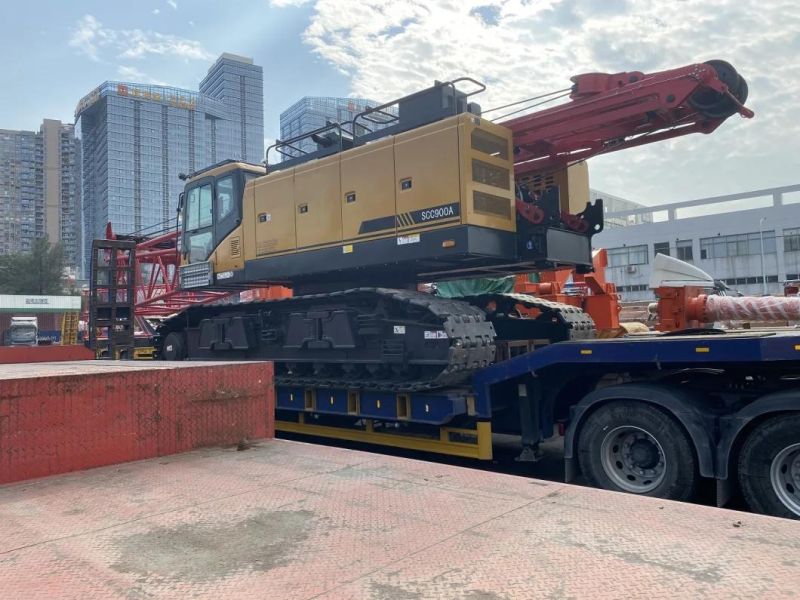 Boom Length 61m Mobile 90 Ton Crawler Crane (SCC900A)