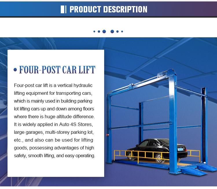 Four Post Cargo Lift
