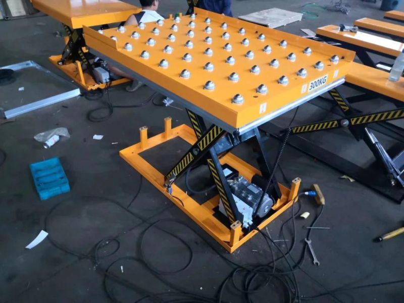 High Quality Simple Structure Hydraulic System Scissor Cargo Lifting Jack