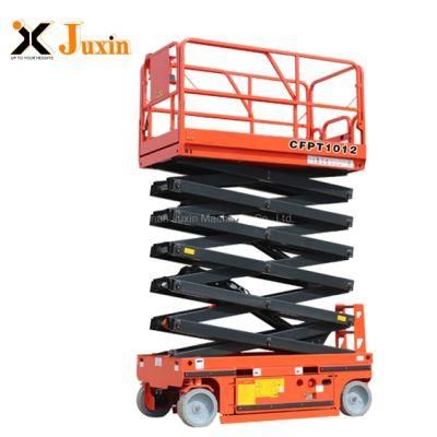 Movable Scissor Lift Electric Hydraulic Mobile Scissor Lift Platform with CE ISO