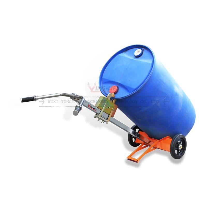 De450c Portable Eagle Grip Hydraulic Hand Drum Trolley