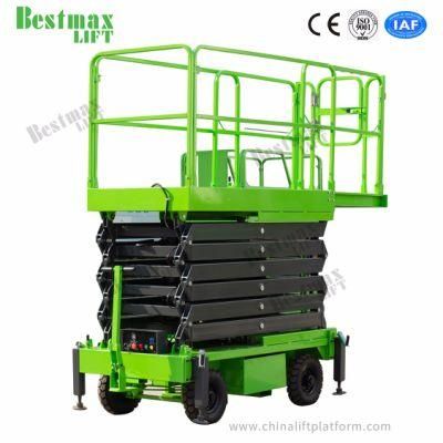 Sjy1-12 12m Platform Height 1000kg Load Capacity Mobile Elevator Lift