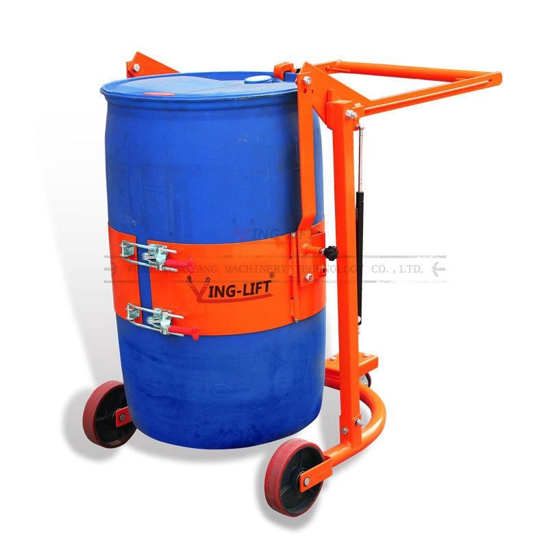 300kg Mobile Drum Carrier with Tilter to Raise, Transport, Tilt and Drain a Heavy Steel & Plastic Drum HD80b