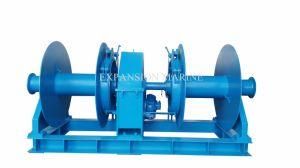 35t Marine Lifting Equipment Hydraulic Double Drum Anchor Winch