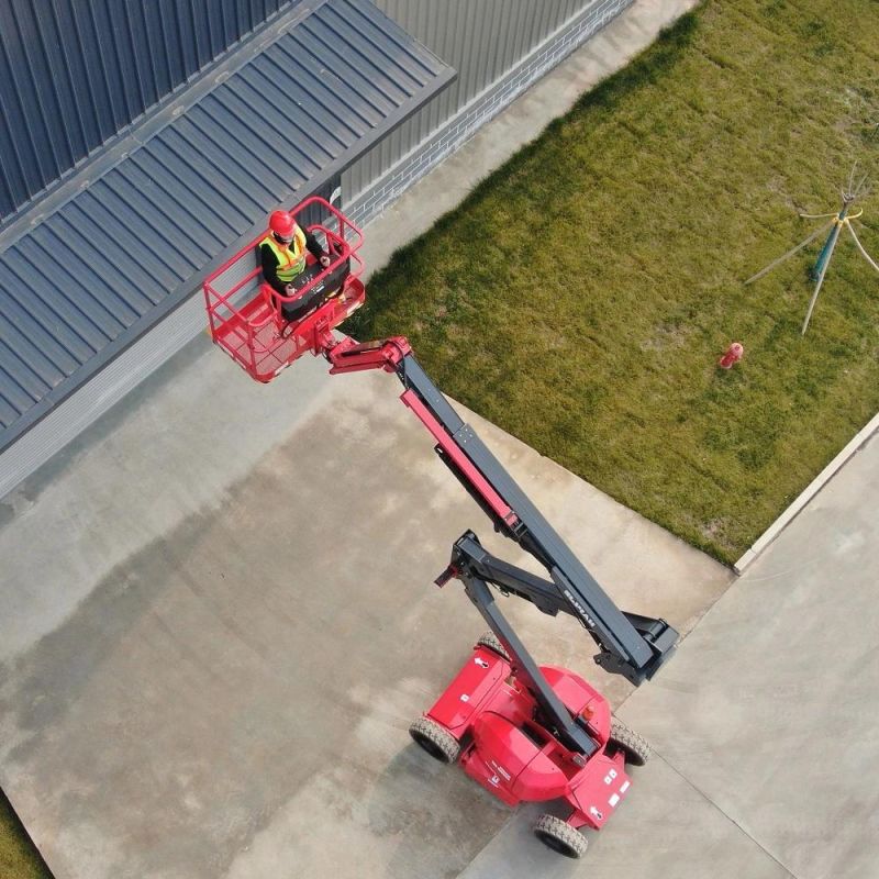 Hered 14m 16m 20m Articulated Boom Lift Ha14je