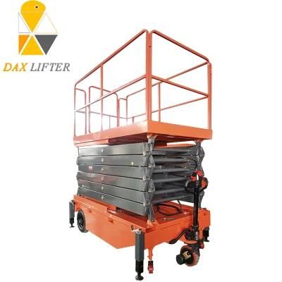 Good Price Full Electric Hydraulic Mobile Vertical Simple Scissor Lifting