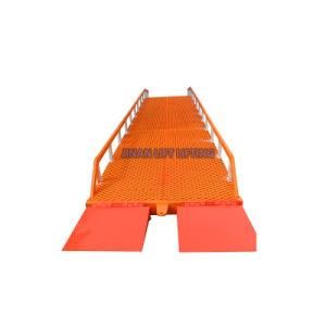 10ton Movable Container Access Ramp Hydraulic Container Dock Ramp Lift